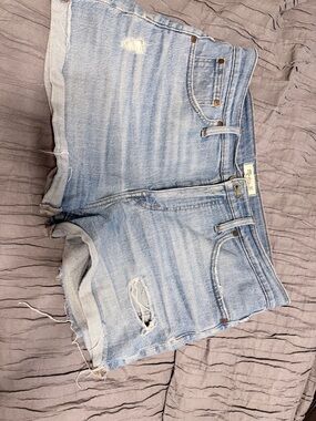 Madewell Light Blue Denim Jeans with Button Fly